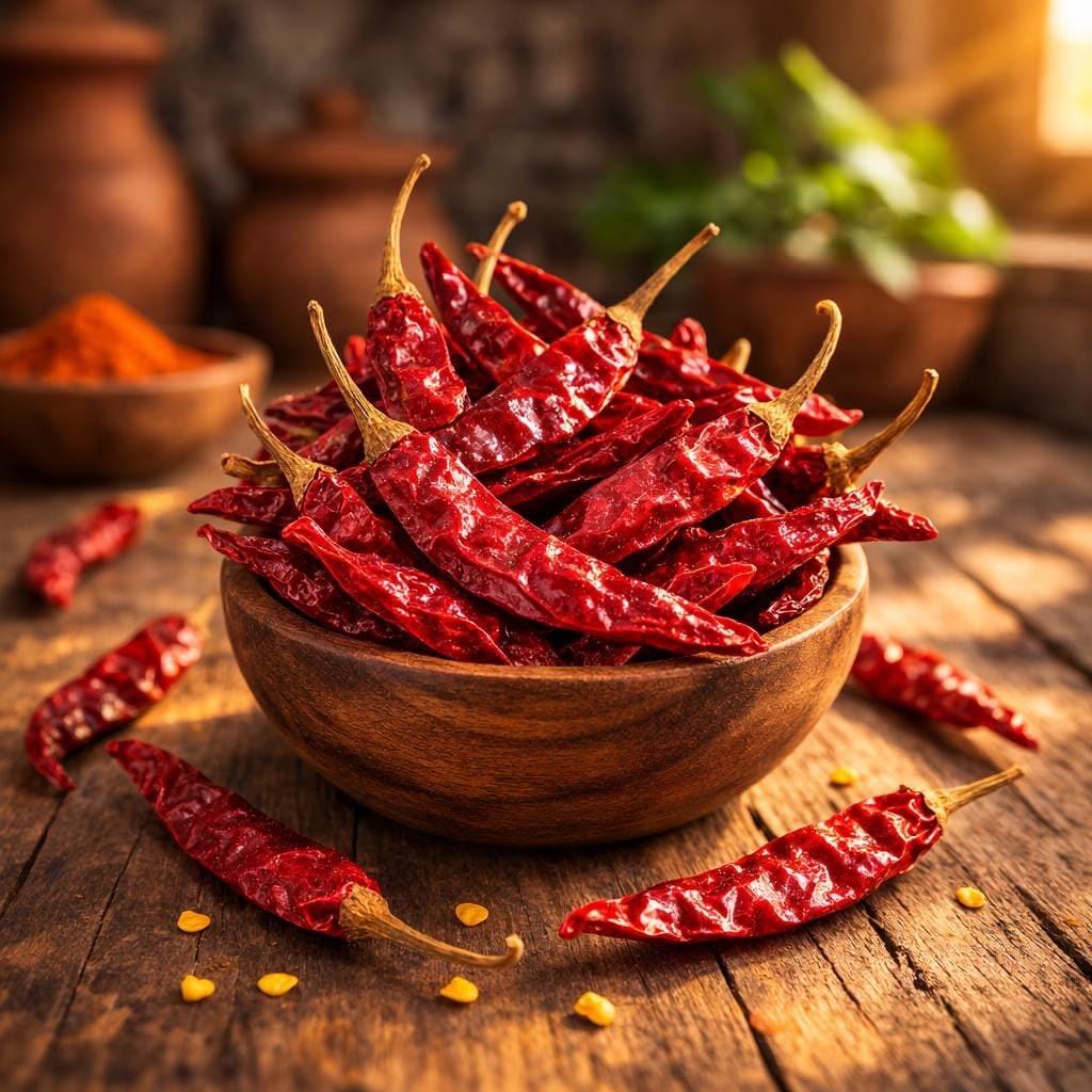 Whole Red Chilli
